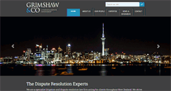 Desktop Screenshot of grimshaw.co.nz
